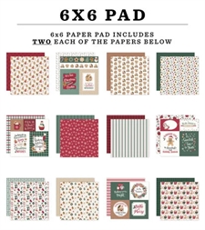 Echo Park Paper Pad 6x6" - Baking Christmas Cheer